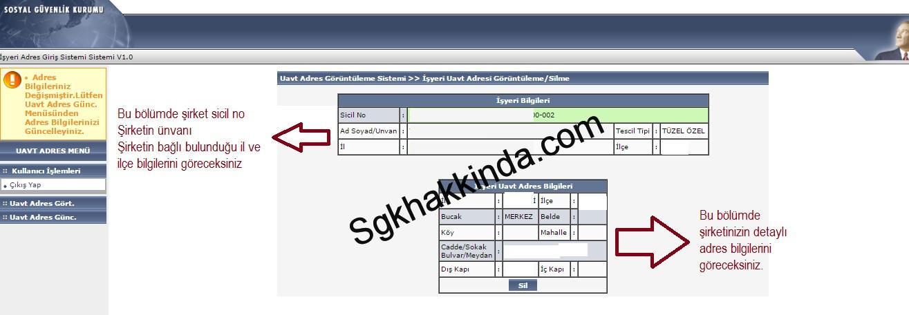 Ulusal Adres Veritabanı Sistemi (uavt) ile İşyeri Adres Bilgisi adresss 2 - Ulusal Adres Veritabanı Sistemi (uavt) ile İşyeri Adres Bilgisi