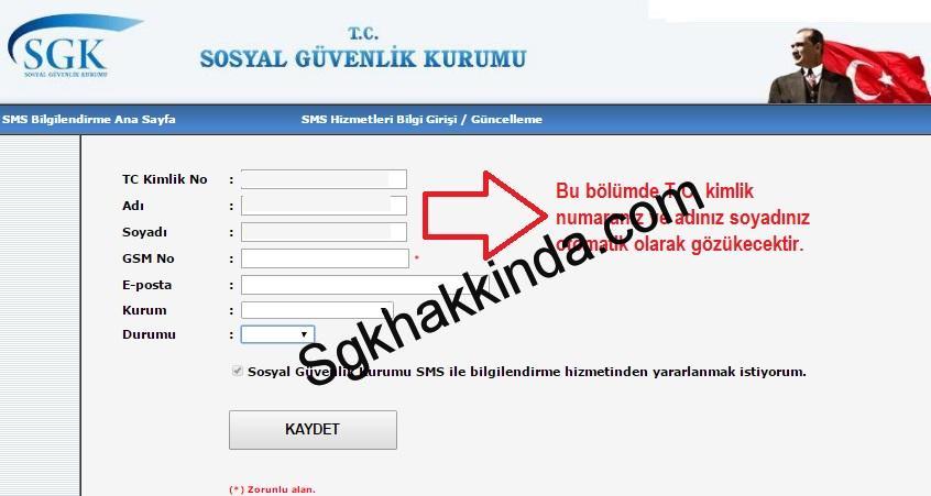 SGK'nın sms servisinden nasıl faydalanabilirim? sms 1 - SGK'nın sms servisinden nasıl faydalanabilirim?