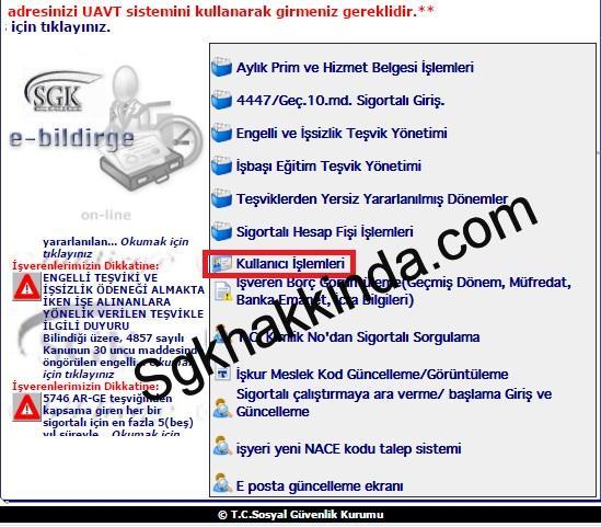 E-bildirge şifre değişikliği nasıl yapılır? e bildirge şifre 1 - E-bildirge şifre değişikliği nasıl yapılır?