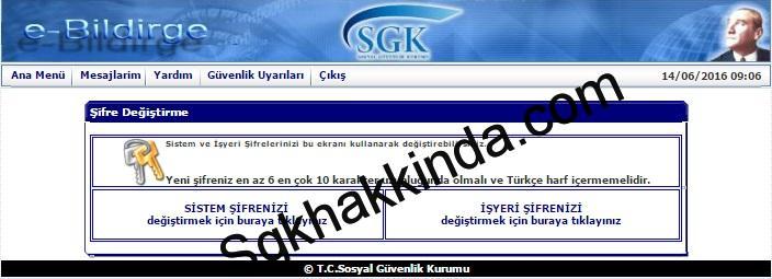 E-bildirge şifre değişikliği nasıl yapılır? e bildirge şifre 3 - E-bildirge şifre değişikliği nasıl yapılır?