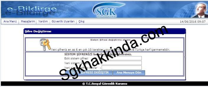E-bildirge şifre değişikliği nasıl yapılır? e bildirge şifre 4 - E-bildirge şifre değişikliği nasıl yapılır?