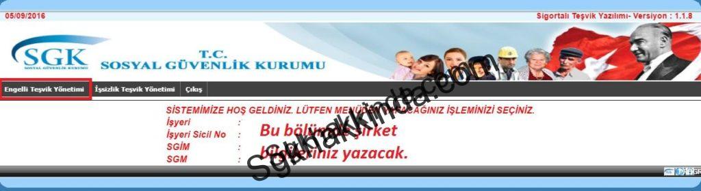engelli teşvik4 1024x279 - E-Bildirge engelli teşvik y&ouml;netimi nedir?