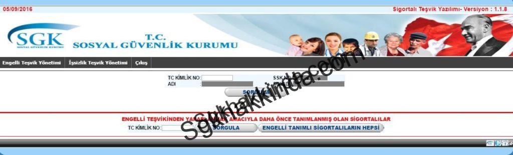 engelli teşvik5 1024x310 - E-Bildirge engelli teşvik y&ouml;netimi nedir?