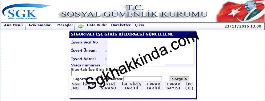 Sigortalı meslek kodu nasıl güncellenir? meslek kodu güncelleme 1 - Sigortalı meslek kodu nasıl güncellenir?