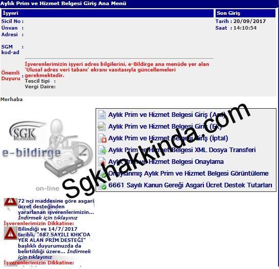 E-bildirge de eksik gün nedeni nasıl değiştirilir?