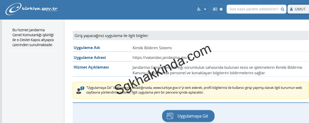 jandarma kimlik bildirimi1 - Jandarma Kimlik Bildirimi nasıl yapılır?